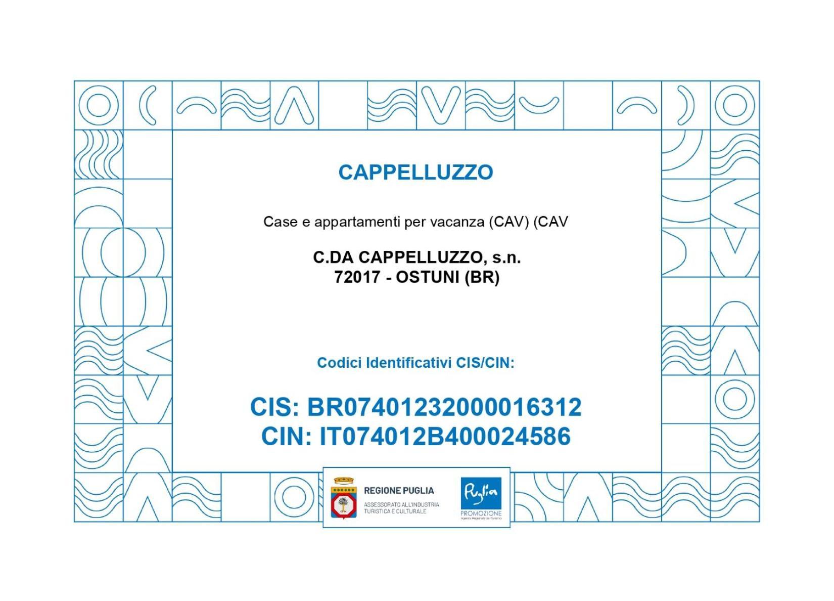 Cappelluzzo Cisternino Exterior foto